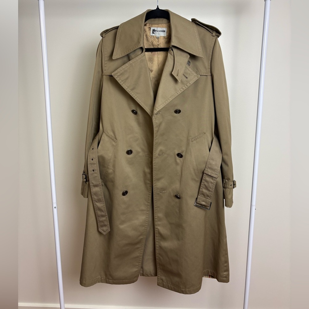 Vintage Pierre Cardin Trench Coat - Picture 2 of 13